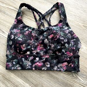 Lululemon Free To Be Serene Bra Long Line *Light Support, C/D Cup size 8